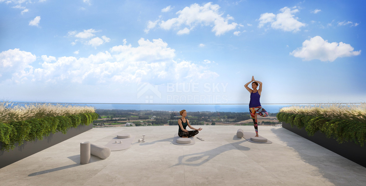 Modern one Bedroom  Apartments for Sale in Yeroskipou, Paphos – Pool, Gym & Parking