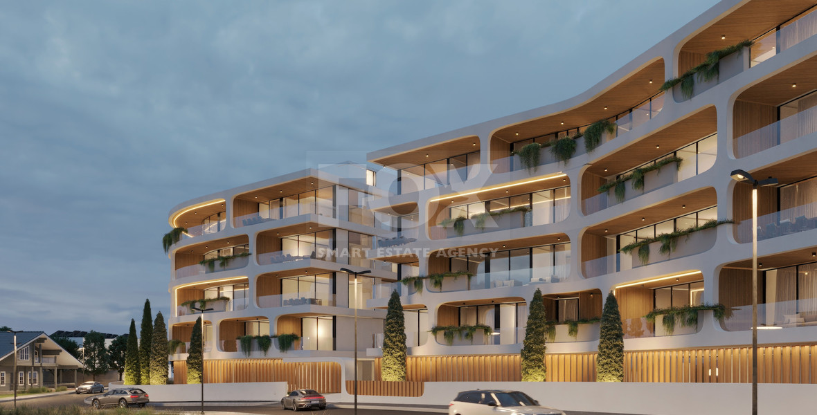 Modern One Bedroom  Apartments for Sale in Yeroskipou, Paphos – Pool, Gym & Parking