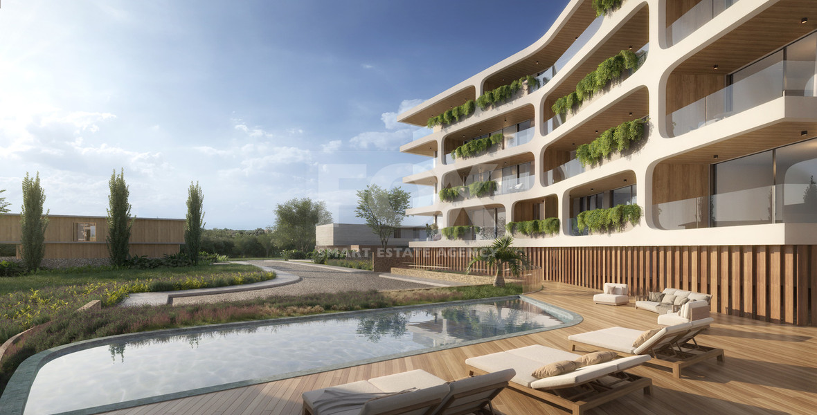 Modern One Bedroom  Apartments for Sale in Yeroskipou, Paphos – Pool, Gym & Parking