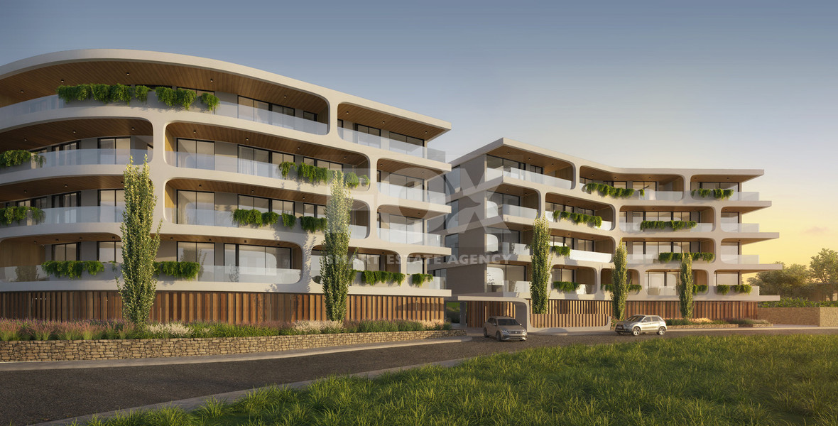 Modern Two  Bedroom   Apartments for Sale in Yeroskipou, Paphos – Pool, Gym & Parking