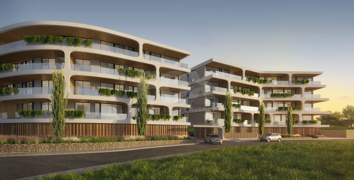 Modern Two  Bedroom   Apartments for Sale in Yeroskipou, Paphos – Pool, Gym & Parking