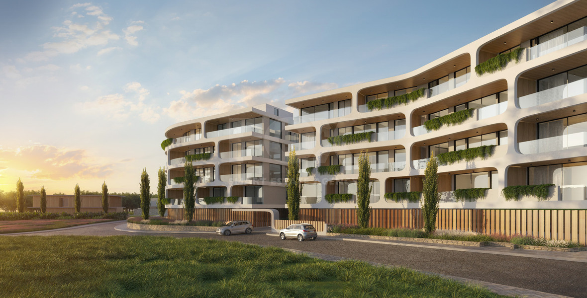 Modern Two  Bedroom   Apartments for Sale in Yeroskipou, Paphos – Pool, Gym & Parking
