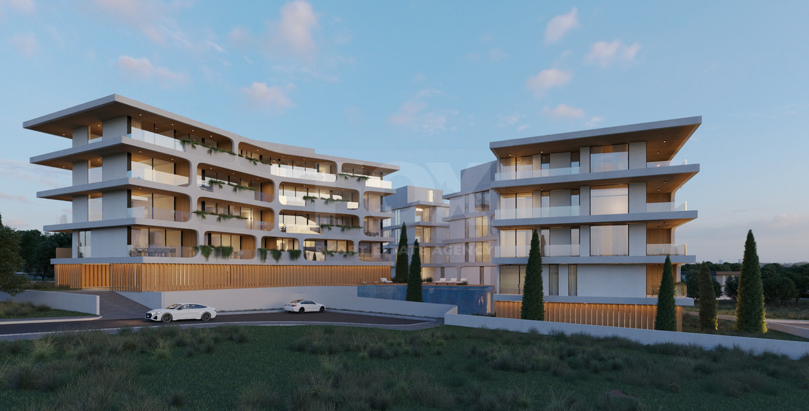 Modern Two  Bedroom   Apartments for Sale in Yeroskipou, Paphos – Pool, Gym & Parking