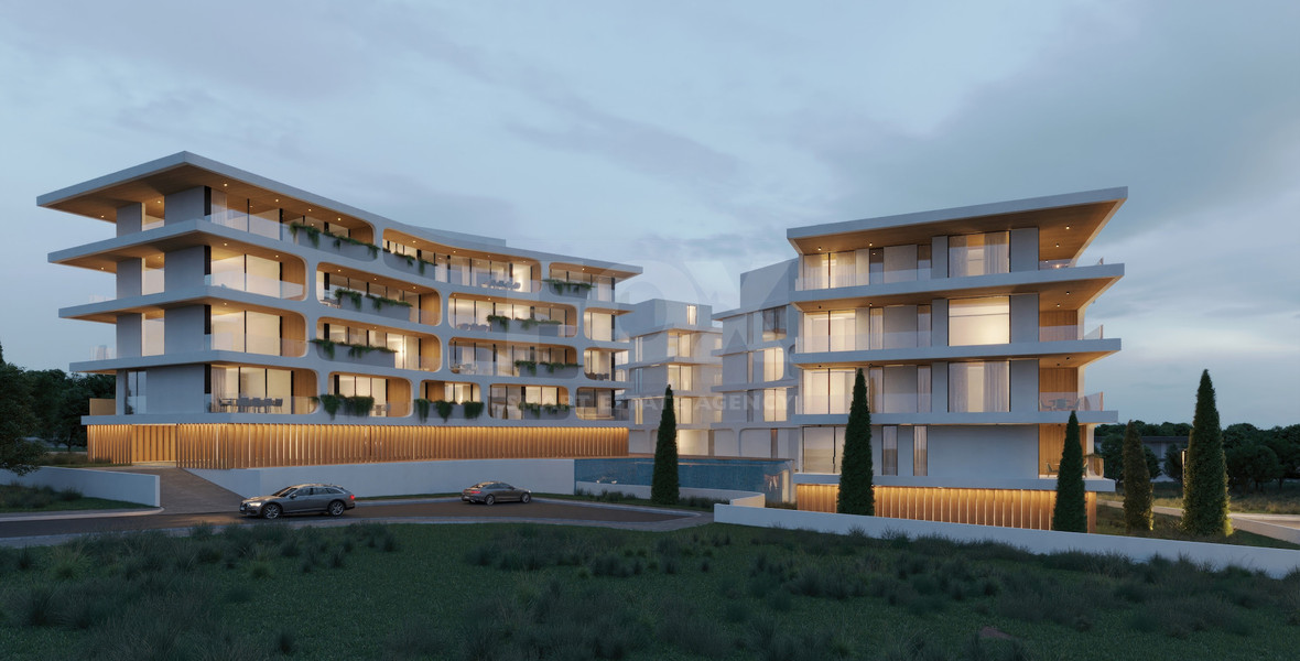 Modern Two  Bedroom   Apartments for Sale in Yeroskipou, Paphos – Pool, Gym & Parking