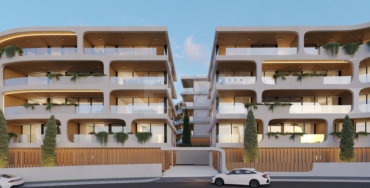 Modern Two  Bedroom   Apartments for Sale in Yeroskipou, Paphos – Pool, Gym & Parking