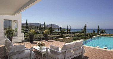 For sale : Akamas Bay Luxury Coastal three bedroom Villa plus one extra  room | Premium Seafront Residence with Sea Views