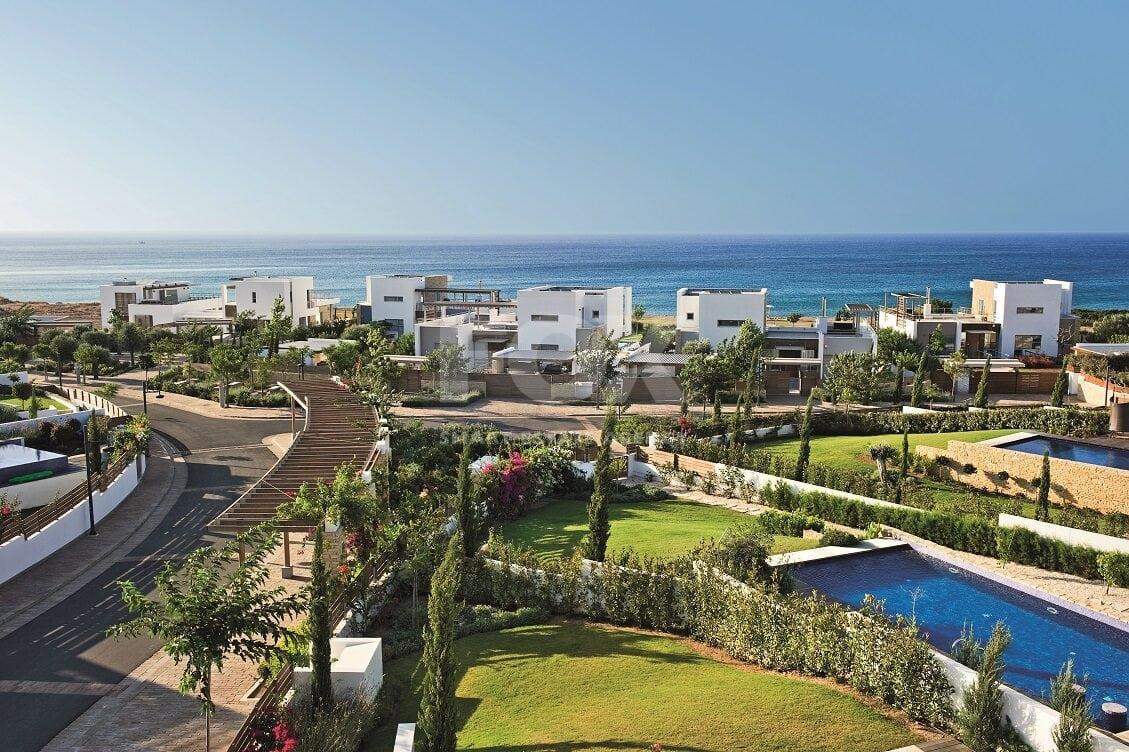 For sale : Akamas Bay Luxury Coastal three bedroom Villa plus one extra  room | Premium Seafront Residence with Sea Views