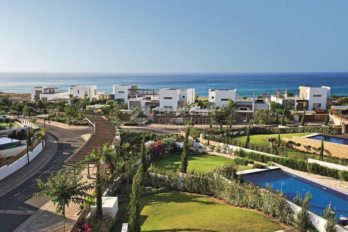 For sale : Akamas Bay Luxury Coastal three bedroom Villa plus one extra  room | Premium Seafront Residence with Sea Views