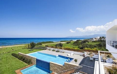 For sale : Akamas Bay Luxury Coastal three bedroom Villa plus one extra  room | Premium Seafront Residence with Sea Views