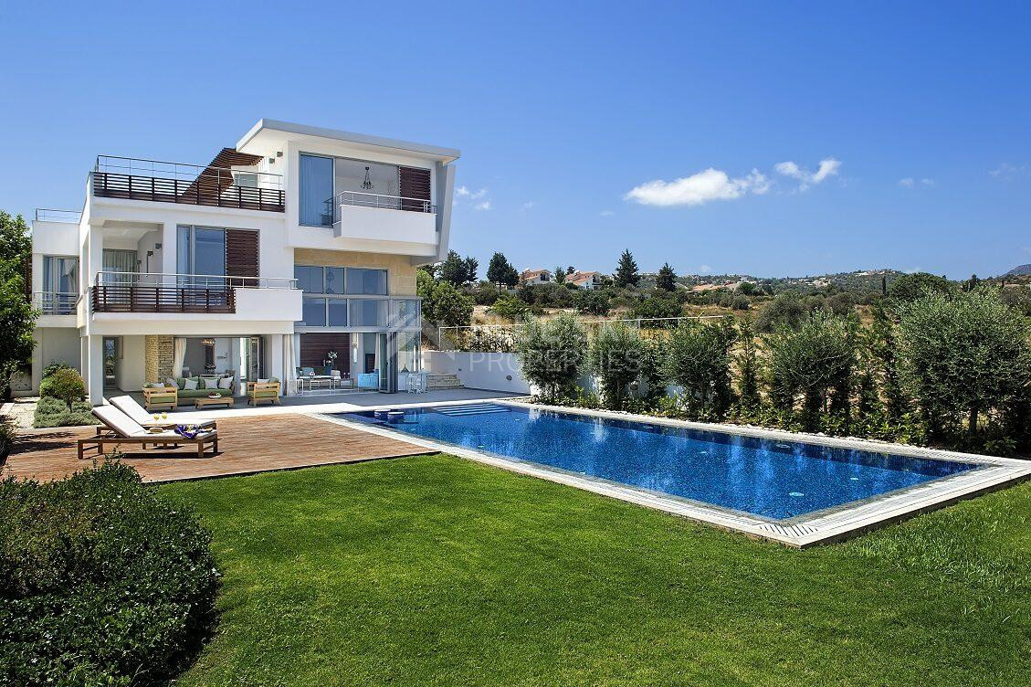For sale : Akamas Bay Luxury Coastal three bedroom Villa plus one extra  room | Premium Seafront Residence with Sea Views