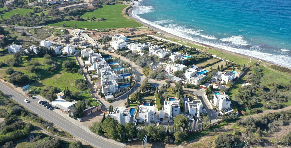 For sale : Akamas Bay Luxury Coastal three bedroom Villa plus one extra  room | Premium Seafront Residence with Sea Views