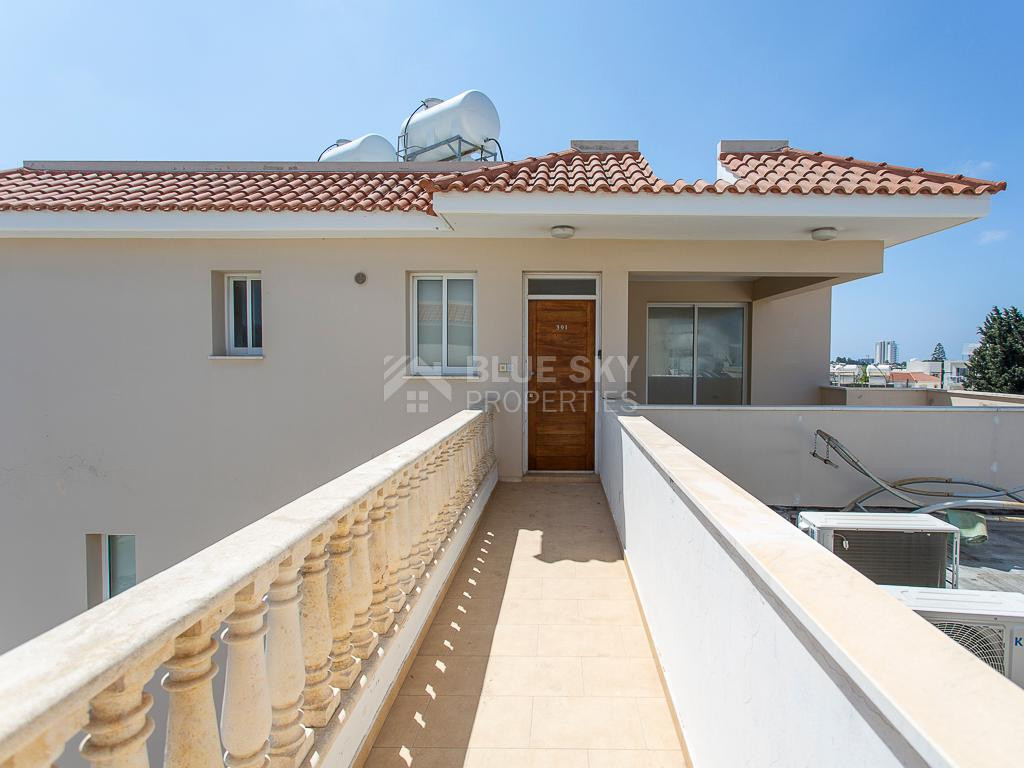 Three Bedroom Apartment for Sale in Agios Theodoros Paphos with Verandas &  Separate Title Deed