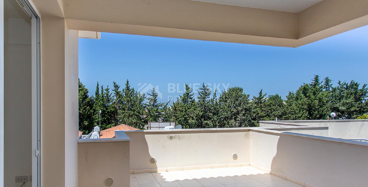 Three Bedroom Apartment for Sale in Agios Theodoros Paphos with Verandas &  Separate Title Deed