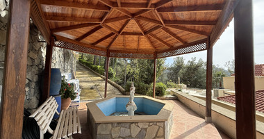 SALE: OUTSTANDING 7 BEDROOM  BESPOKE VILLA IN MONIATIS ON 3,861 SQM LAND ENGULFED IN PINE FOREST.-INDOOR HEATED SWIMMING POOL.