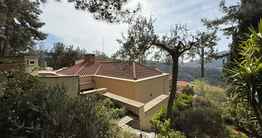 SALE: OUTSTANDING 7 BEDROOM  BESPOKE VILLA IN MONIATIS ON 3,861 SQM LAND ENGULFED IN PINE FOREST.-INDOOR HEATED SWIMMING POOL.