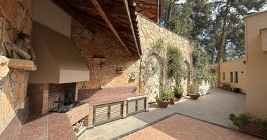 SALE: OUTSTANDING 7 BEDROOM  BESPOKE VILLA IN MONIATIS ON 3,861 SQM LAND ENGULFED IN PINE FOREST.-INDOOR HEATED SWIMMING POOL.