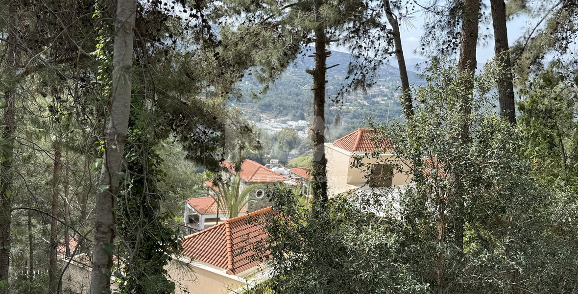 SALE: OUTSTANDING 7 BEDROOM  BESPOKE VILLA IN MONIATIS ON 3,861 SQM LAND ENGULFED IN PINE FOREST.-INDOOR HEATED SWIMMING POOL.