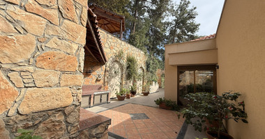 SALE: OUTSTANDING 7 BEDROOM  BESPOKE VILLA IN MONIATIS ON 3,861 SQM LAND ENGULFED IN PINE FOREST.-INDOOR HEATED SWIMMING POOL.