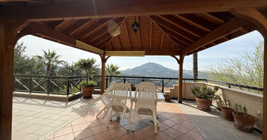 SALE: OUTSTANDING 7 BEDROOM  BESPOKE VILLA IN MONIATIS ON 3,861 SQM LAND ENGULFED IN PINE FOREST.-INDOOR HEATED SWIMMING POOL.