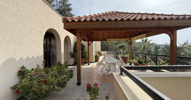 SALE: OUTSTANDING 7 BEDROOM  BESPOKE VILLA IN MONIATIS ON 3,861 SQM LAND ENGULFED IN PINE FOREST.-INDOOR HEATED SWIMMING POOL.