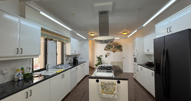 SALE: OUTSTANDING 7 BEDROOM  BESPOKE VILLA IN MONIATIS ON 3,861 SQM LAND ENGULFED IN PINE FOREST.-INDOOR HEATED SWIMMING POOL.