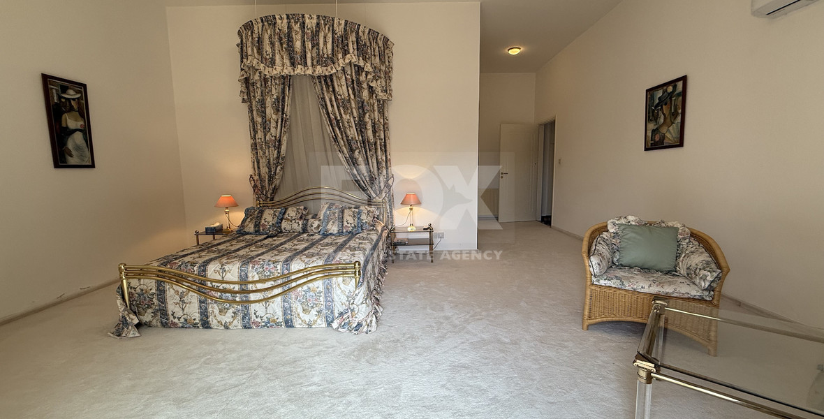 SALE: OUTSTANDING 7 BEDROOM  BESPOKE VILLA IN MONIATIS ON 3,861 SQM LAND ENGULFED IN PINE FOREST.-INDOOR HEATED SWIMMING POOL.