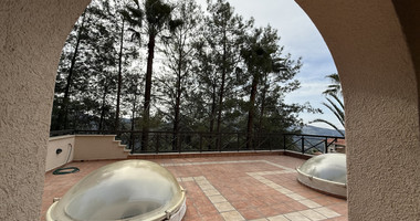 SALE: OUTSTANDING 7 BEDROOM  BESPOKE VILLA IN MONIATIS ON 3,861 SQM LAND ENGULFED IN PINE FOREST.-INDOOR HEATED SWIMMING POOL.