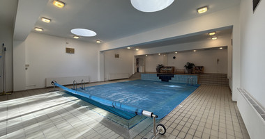 SALE: OUTSTANDING 7 BEDROOM  BESPOKE VILLA IN MONIATIS ON 3,861 SQM LAND ENGULFED IN PINE FOREST.-INDOOR HEATED SWIMMING POOL.