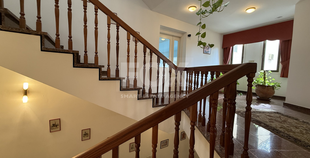 SALE: OUTSTANDING 7 BEDROOM  BESPOKE VILLA IN MONIATIS ON 3,861 SQM LAND ENGULFED IN PINE FOREST.-INDOOR HEATED SWIMMING POOL.