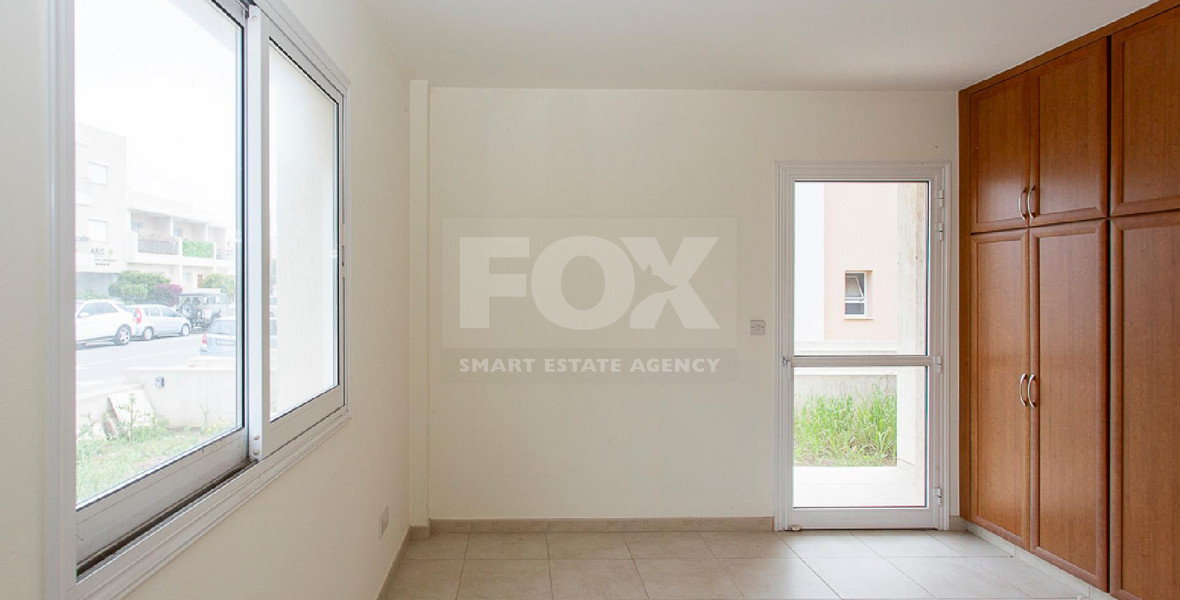 For sale, two-Bedroom Ground Floor Apartment with Yard in Chloraka, Paphos – Ideal Investment or Residence