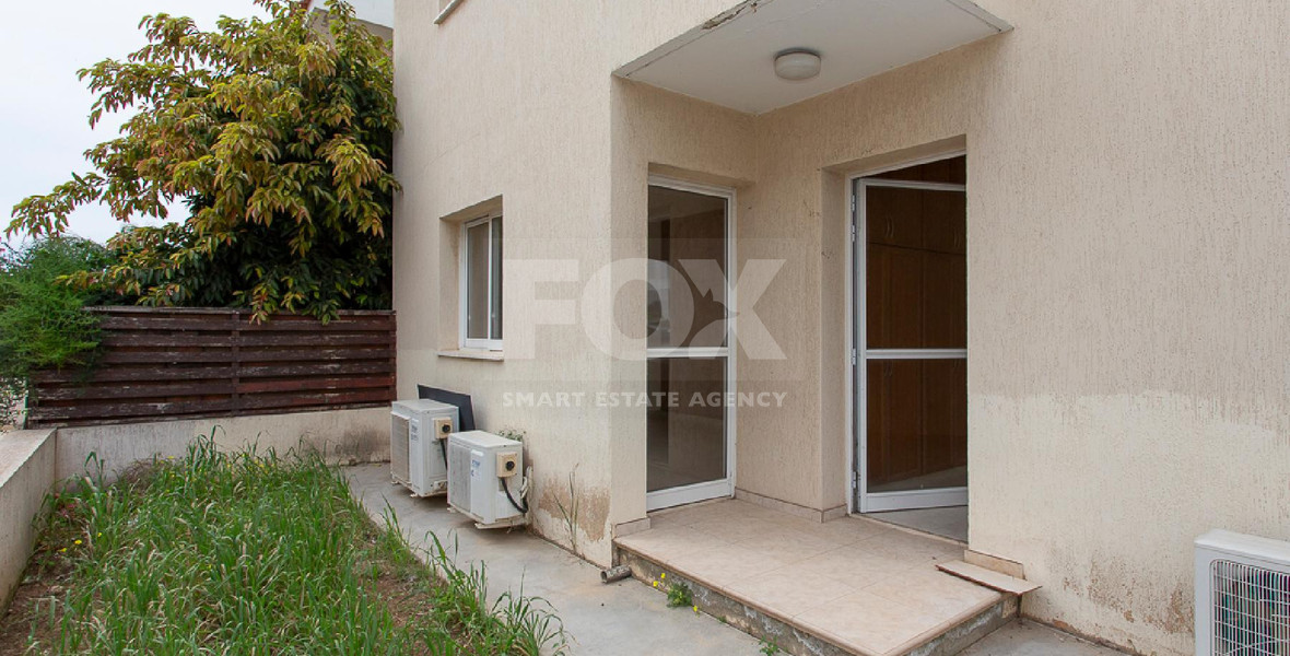 For sale, two-Bedroom Ground Floor Apartment with Yard in Chloraka, Paphos – Ideal Investment or Residence