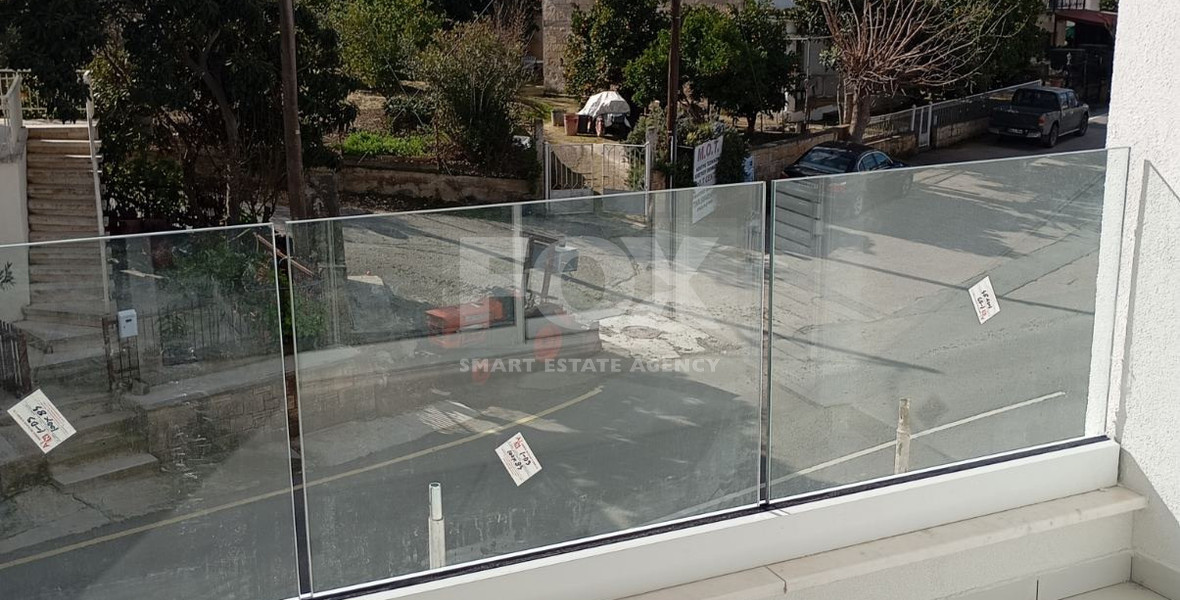 For sale in Polemi , two bedroom ,  2nd Floor Apartment with Panoramic Views, Solar Heating & Covered Parking | Ideal Long-Term Residence