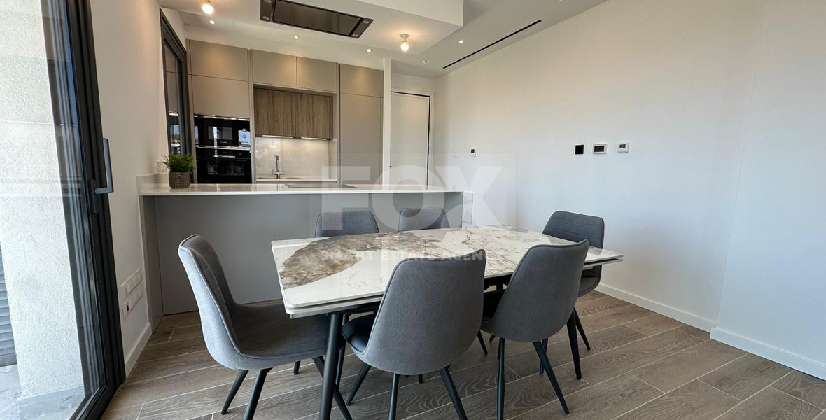 For Rent Brand-New Two-Bedroom Apartment with Panoramic Sea Views – Agios Athanasios