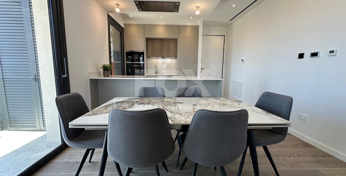 For Rent Brand-New Two-Bedroom Apartment with Panoramic Sea Views – Agios Athanasios