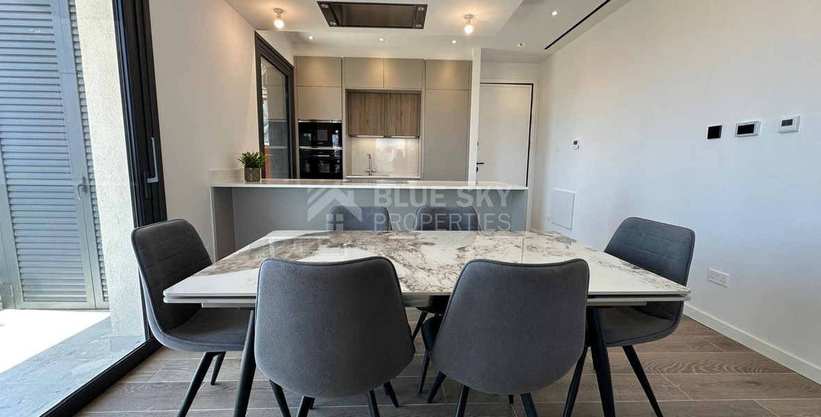 For Rent Brand-New Two-Bedroom Apartment with Panoramic Sea Views – Agios Athanasios