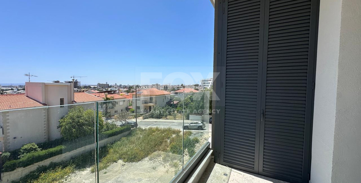 For Rent Brand-New Two-Bedroom Apartment with Panoramic Sea Views – Agios Athanasios