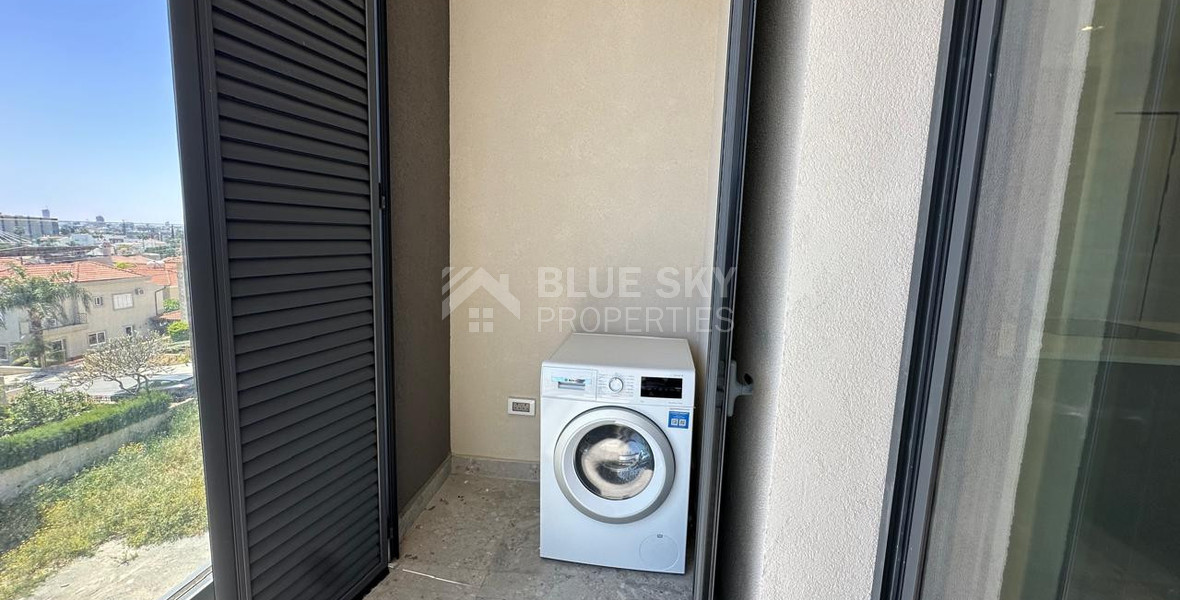 For Rent Brand-New Two-Bedroom Apartment with Panoramic Sea Views – Agios Athanasios