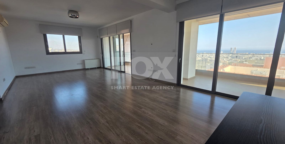 Luxury Three Bedroom Full-Floor Apartment for Rent in Panthea, Limassol with Panoramic Sea Views