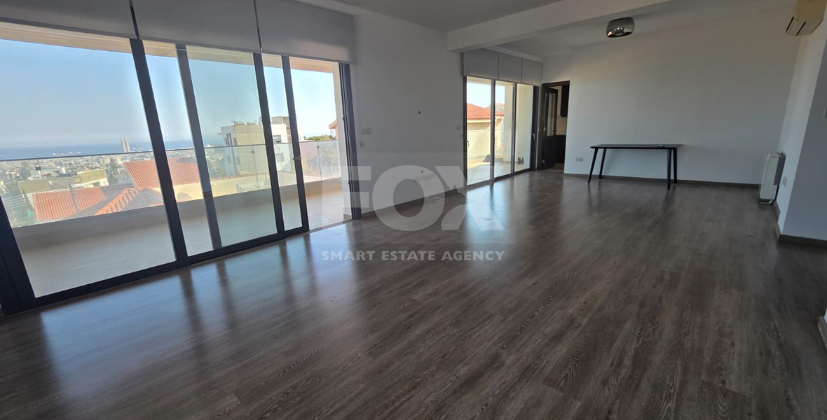 Luxury Three Bedroom Full-Floor Apartment for Rent in Panthea, Limassol with Panoramic Sea Views