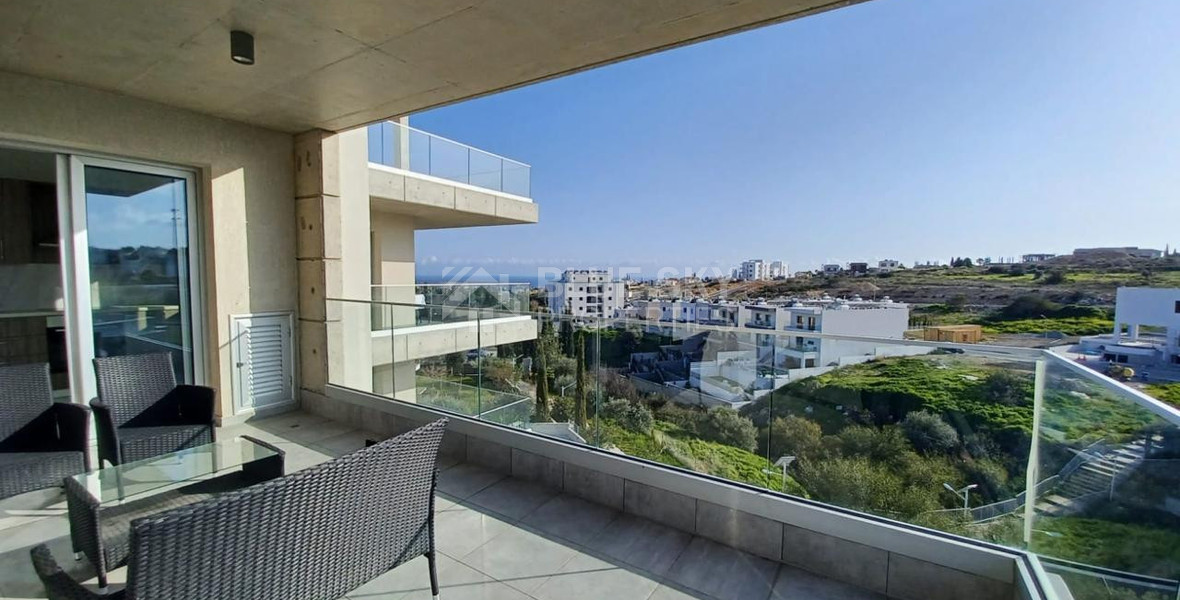 Two Bedroom Furnished Apartment with Stunning Limassol Views – Agios Athanasios