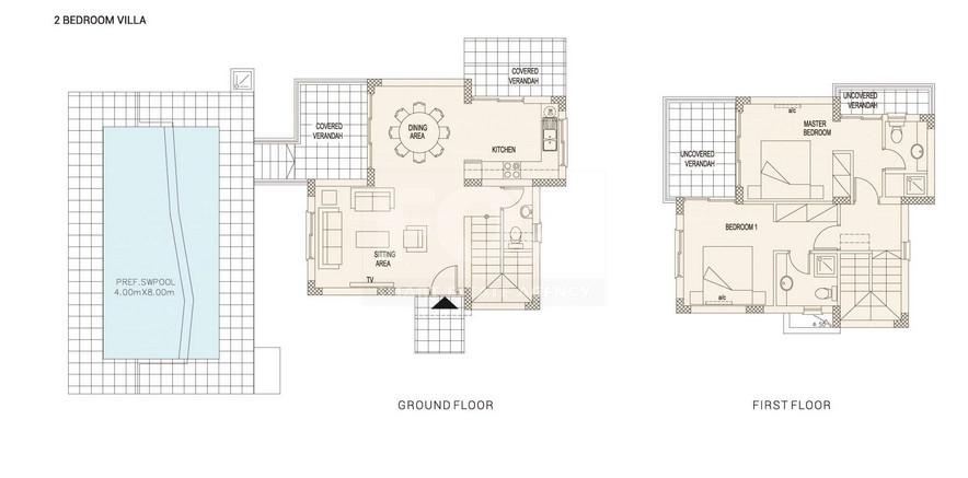 For sale , two bedroom elegant Villa in Venus Rock, Secret Valley  with Countryside and Sea Views