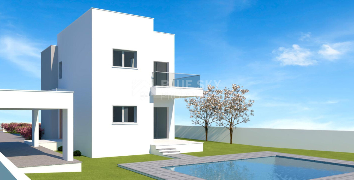 Elegant two Bedroom Villa with Private Pool in Secret Valley, Kouklia for sale