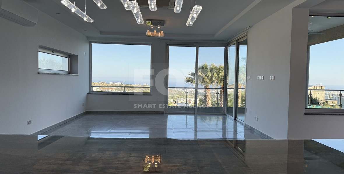 RENT: UNFURNISHED 4 BEDROOM VILLA WITH MAIDS QUARTER AND PANORAMIC SEA VIEWS- SWIMMING POOL- SOLAR PANELS- NEAR SCHOOLS.