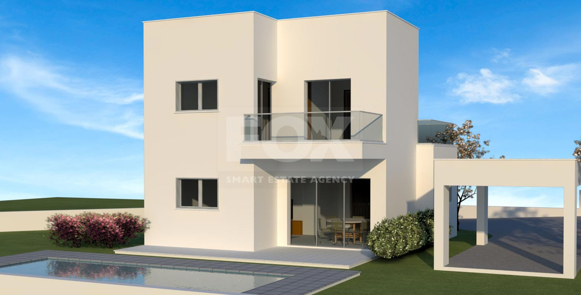Elegant two Bedroom Villa with Private Pool in Secret Valley, Kouklia for sale
