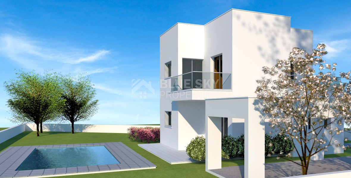 Elegant two Bedroom Villa with Private Pool in Secret Valley, Kouklia for sale