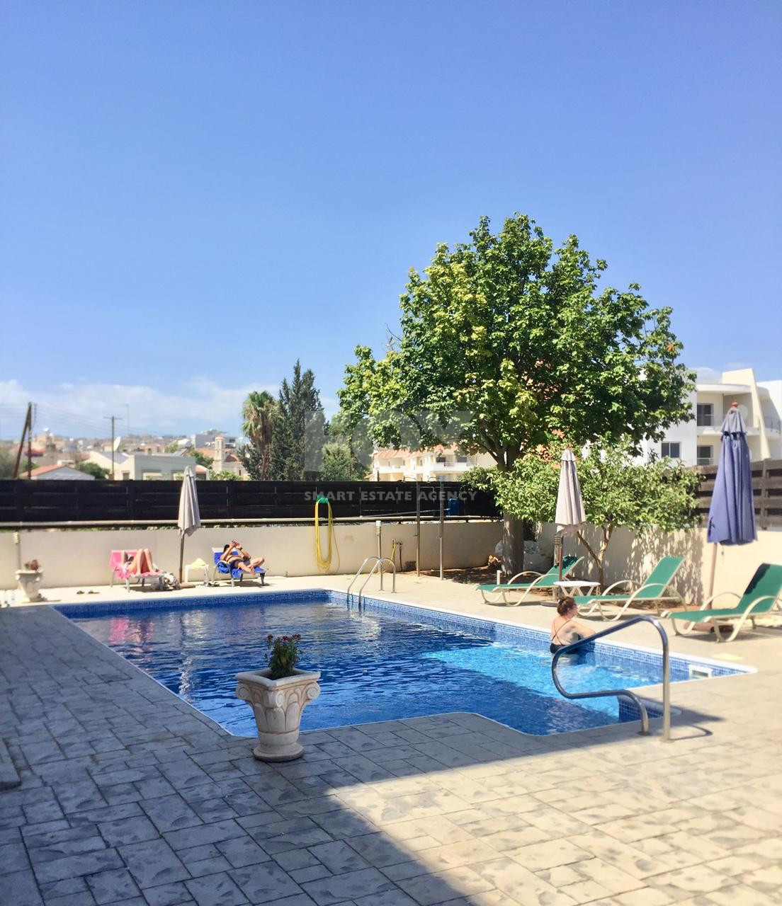 Two-Bedroom Furnished Apartment for Rent in Agios Athanasios with Communal Pool
