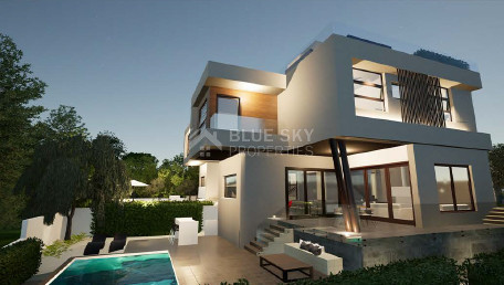Prime Plot for sale in Agia Paraskevi: with Permits for Luxury Villas