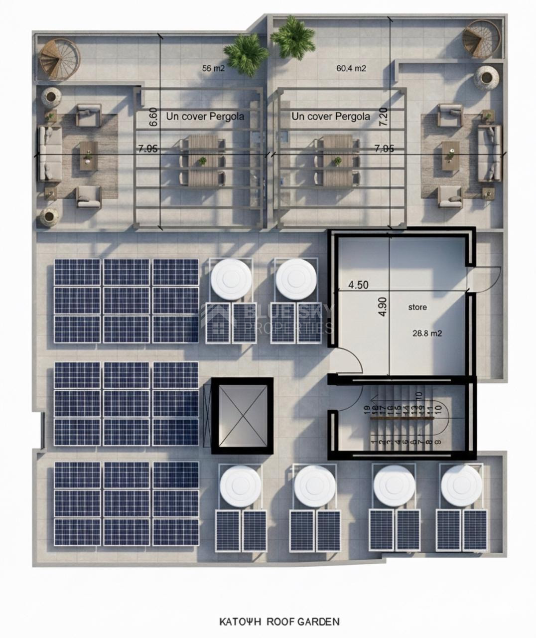 For sale Brand new Two bedroom modern apartment in Geroskipou area