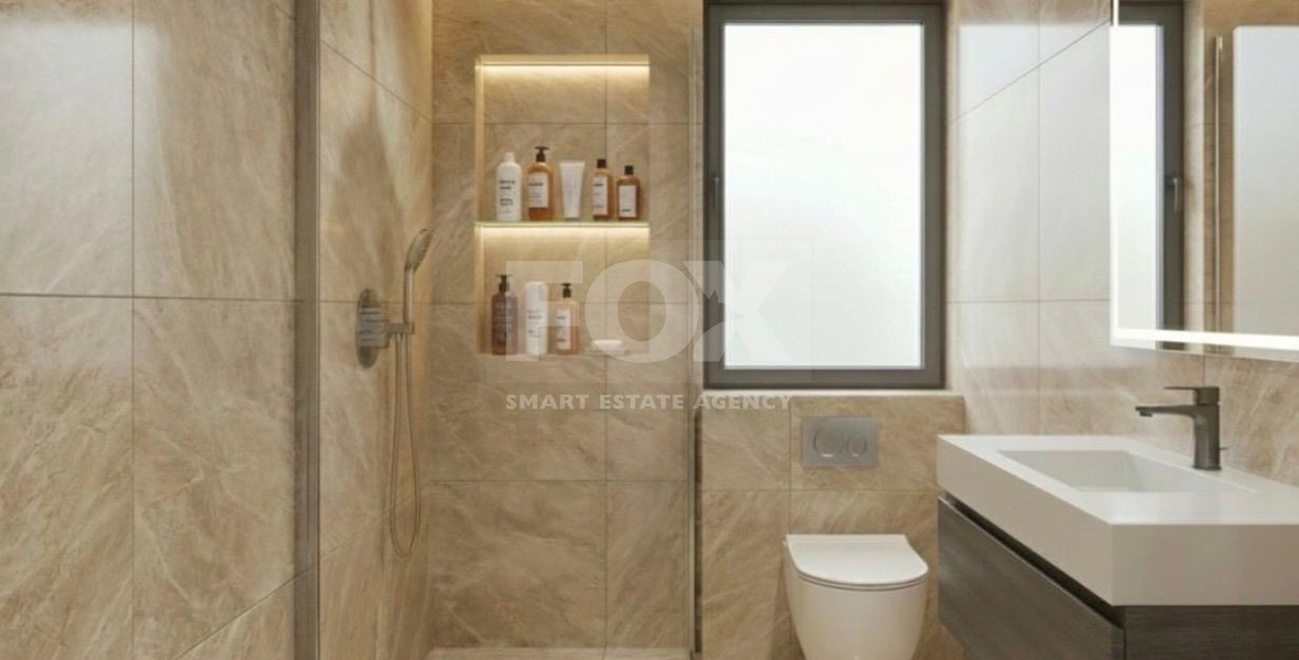 For sale Brand new Top Floor two bedroom apartment with Roof Garden in Geroskipou area