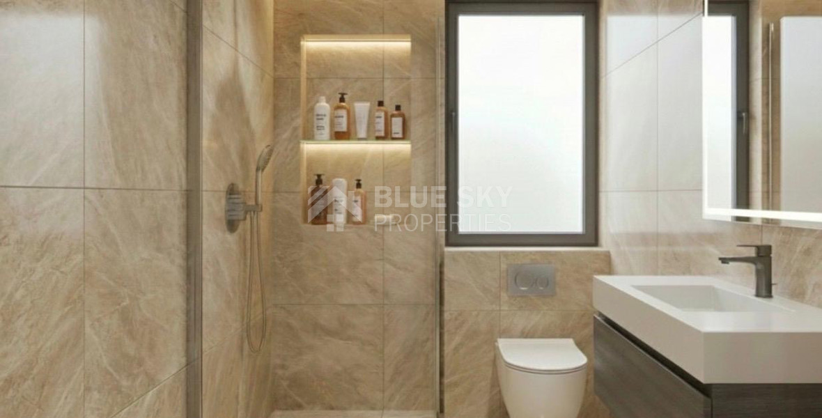 For sale Brand new Top Floor two bedroom apartment with Roof Garden in Geroskipou area